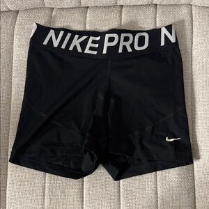 Nike Pro Women's Athletic Black Shorts